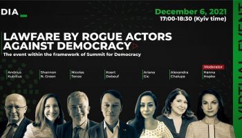 Lawfare by rogue actors against democracy