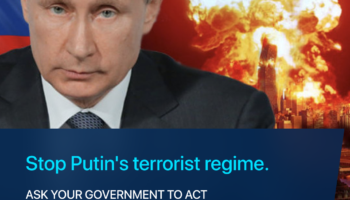 Stop Putin's terrorist regime